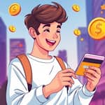 Conta digital com cashback automático