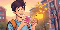 Conta universitária com opção de investimento automático