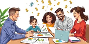 Adapte o orçamento após mudanças familiares ou profissionais