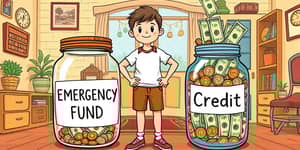 Inclua um fundo de emergência antes de recorrer a crédito