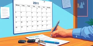 Fique atento às datas de vencimento para evitar multas