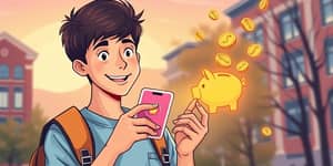 Conta universitária com opção de investimento automático