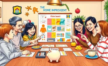 Inclua metas conjuntas para projetos familiares