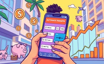 Automatize transferências para facilitar o hábito de poupar