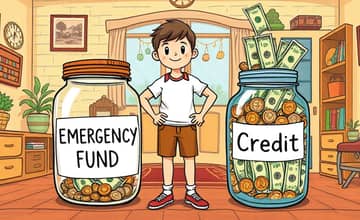Inclua um fundo de emergência antes de recorrer a crédito