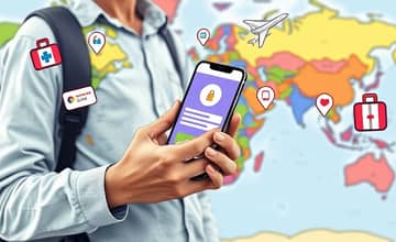 Seguro viagem com assistência por aplicativo