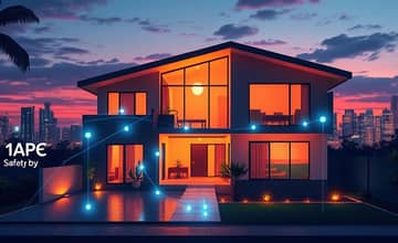 Seguro residencial inteligente com sensores conectados