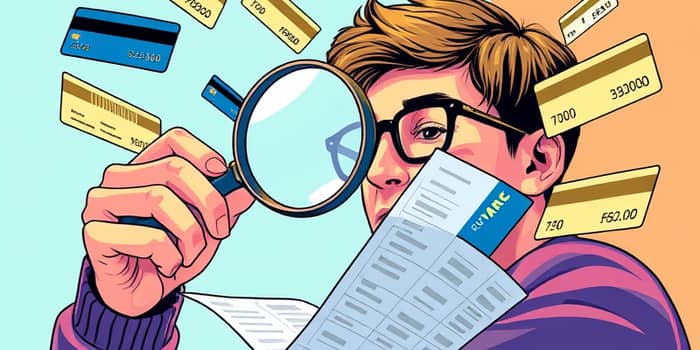Evite cartões com taxas escondidas ou cobranças não claras