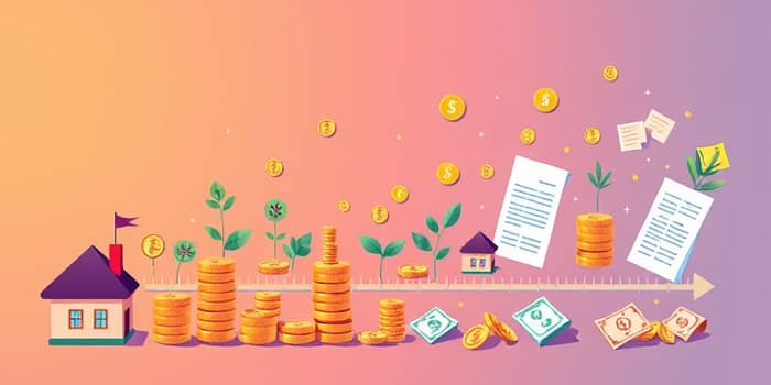 Acompanhe evolução patrimonial mês a mês