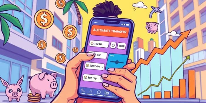 Automatize transferências para facilitar o hábito de poupar