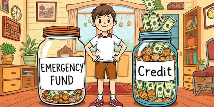 Inclua um fundo de emergência antes de recorrer a crédito