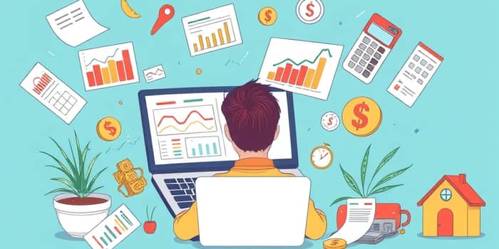 Use simuladores online para prever o impacto das parcelas