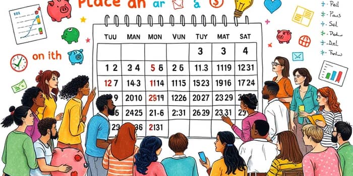 Inclua metas de economia em todas as etapas do ano