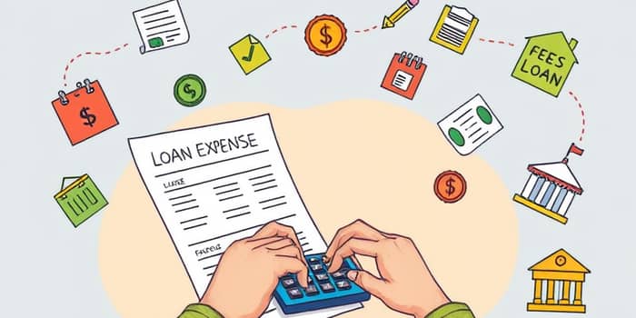 Inclua custos extras no cálculo total do empréstimo