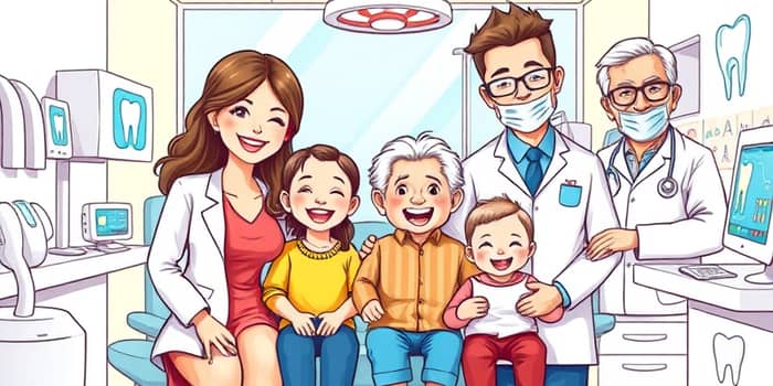 Plano odontológico familiar com ampla rede