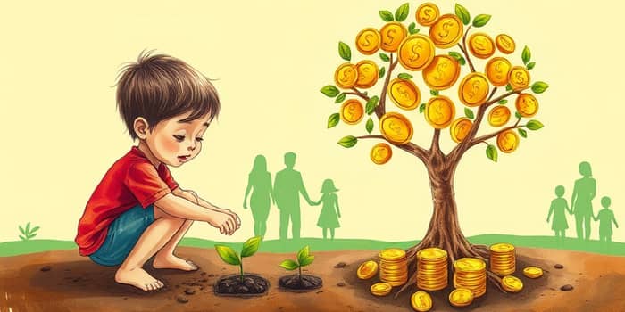 Plano de aposentadoria infantil para planejamento familiar