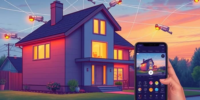 Seguro residencial inteligente com monitoramento remoto