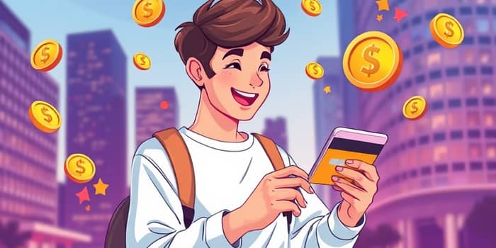 Conta digital com cashback automático