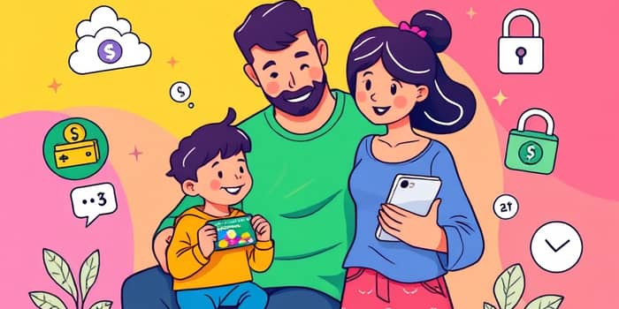 Cartão pré-pago para controle de gastos dos filhos