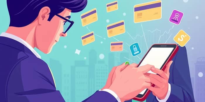 Cartão empresarial com controle via app