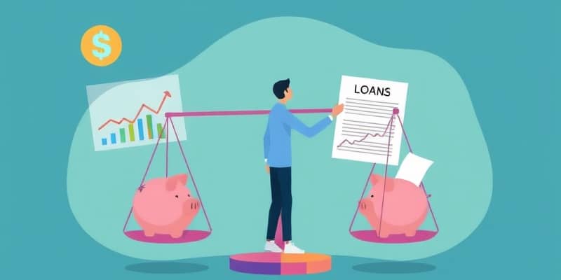 Inclua o empréstimo como última alternativa no planejamento